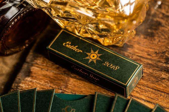 PlayingCardDecks.com-Esther Star Deluxe 2 Deck Set (Classic & Deluxe) Playing Cards USPCC