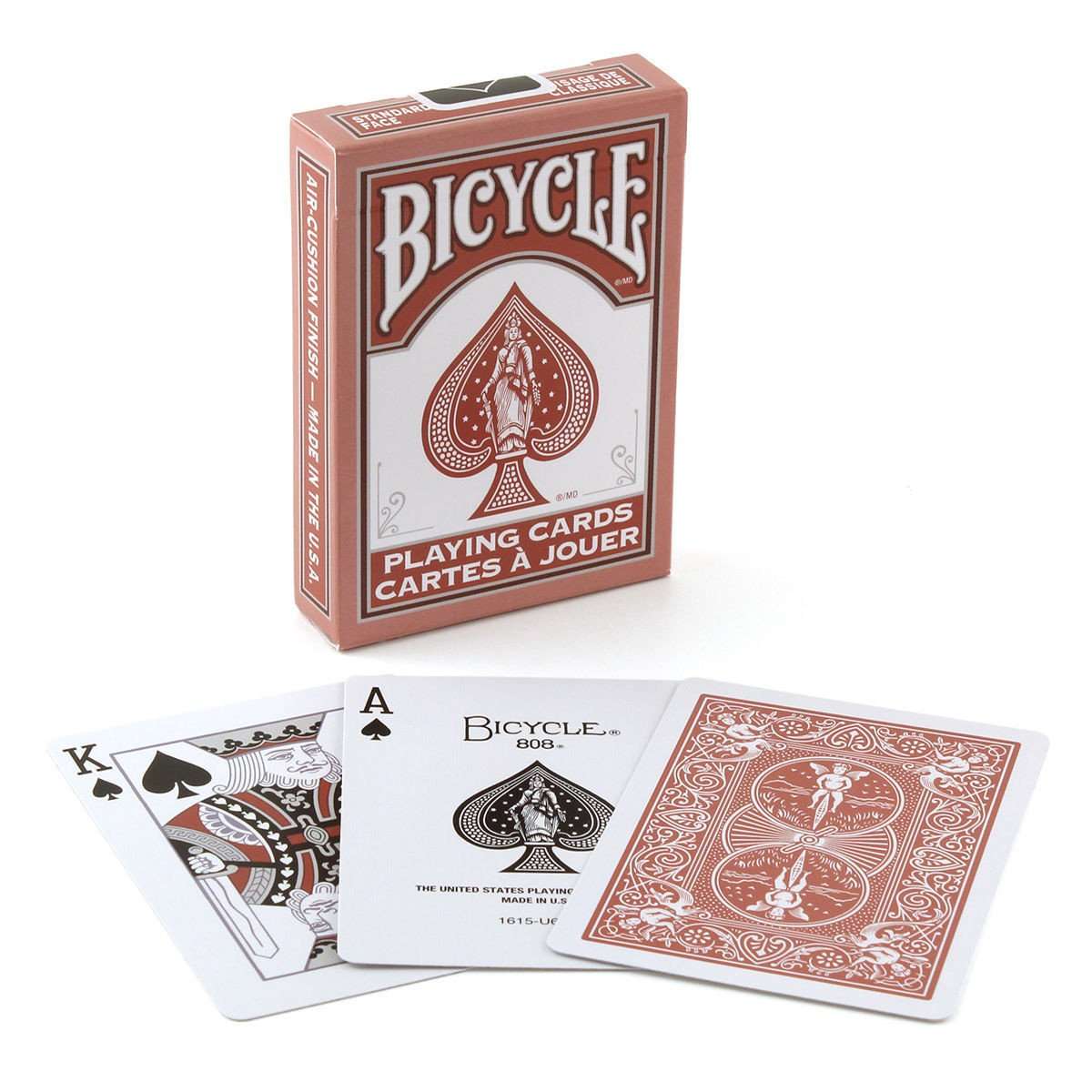 PlayingCardDecks.com-Marsala Bicycle Playing Cards