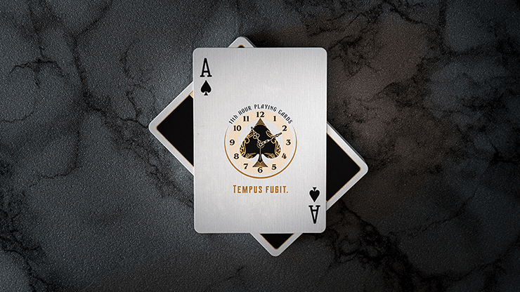 PlayingCardDecks.com-11th Hour Gold Marked Playing Cards USPCC