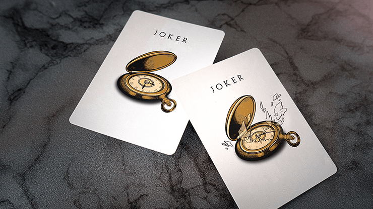 PlayingCardDecks.com-11th Hour Gold Marked Playing Cards USPCC