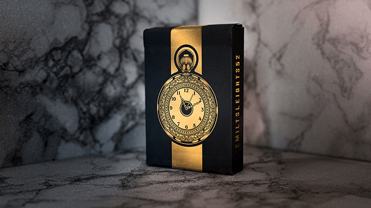 PlayingCardDecks.com-11th Hour Gold Marked Playing Cards USPCC