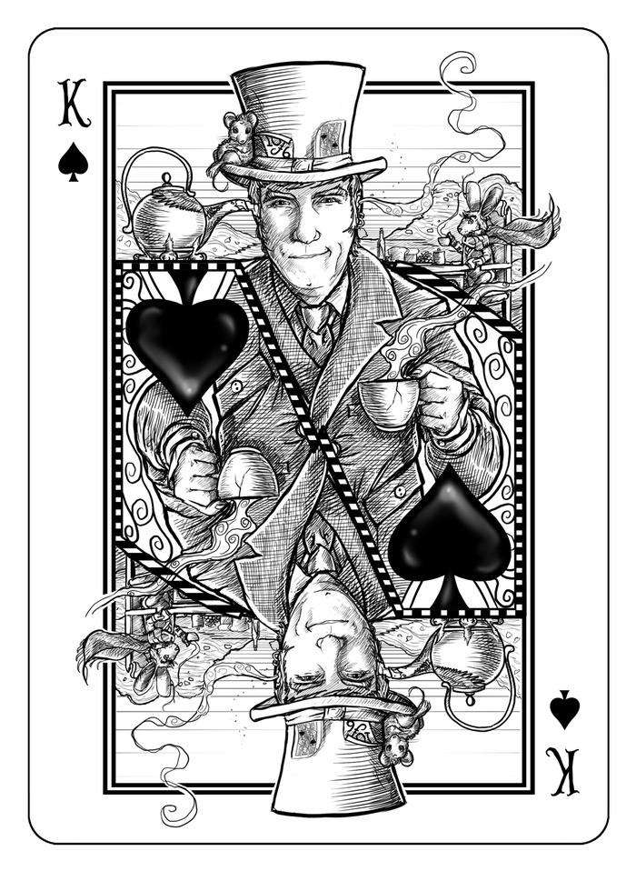 PlayingCardDecks.com-White Rabbit Bicycle Playing Cards