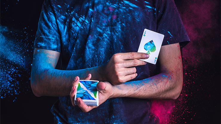 PlayingCardDecks.com-Art of Cardistry Green Playing Cards USPCC