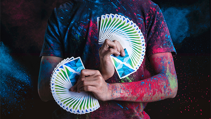 PlayingCardDecks.com-Art of Cardistry Green Playing Cards USPCC
