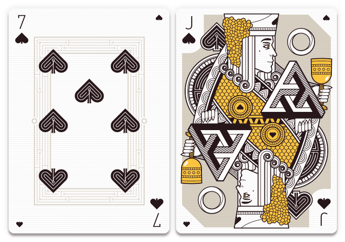 PlayingCardDecks.com-Dedalo Omega Playing Cards EPCC