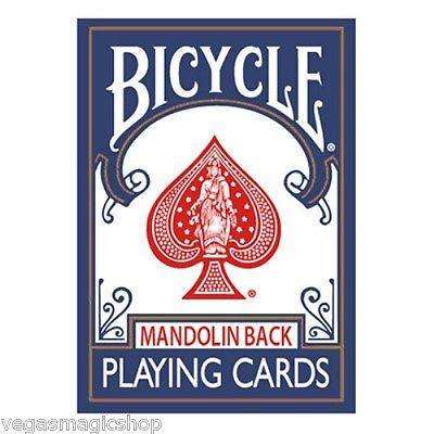 PlayingCardDecks.com-Mandolin 809 Back Blue Bicycle Playing Cards