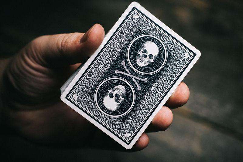 PlayingCardDecks.com-Superior Brand Skull & Bones Playing Cards Deck EPCC