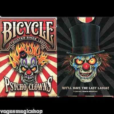 PlayingCardDecks.com-Psycho Clowns Bicycle Playing Cards Deck