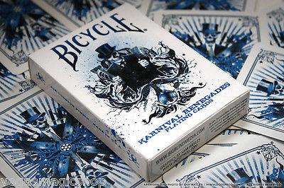 PlayingCardDecks.com-Karnival Renegades Blue Bicycle Playing Cards