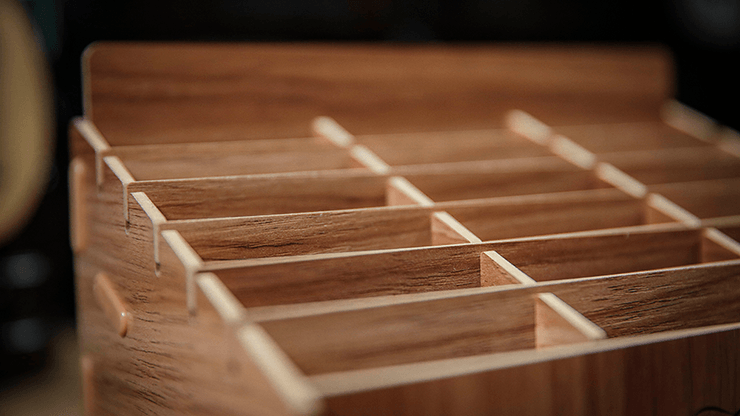 PlayingCardDecks.com-18 Deck Wooden Playing Card Display