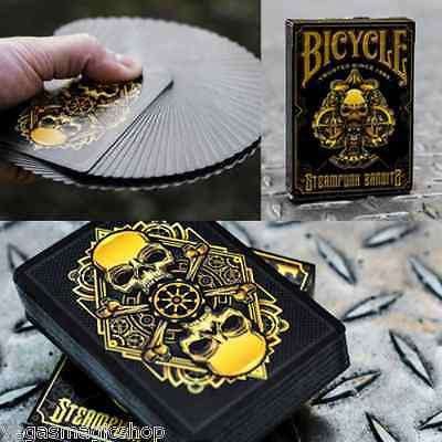 PlayingCardDecks.com-Steampunk Bandits Bicycle Playing Cards - Black & White