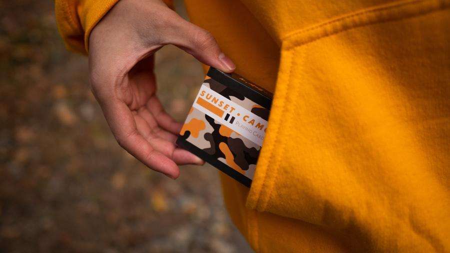 PlayingCardDecks.com-Sunset Camo Playing Cards USPCC