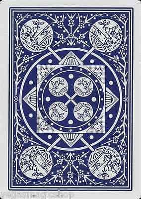 PlayingCardDecks.com-Tally-Ho Blue & Red Fan Back 2 Deck Set Playing Card
