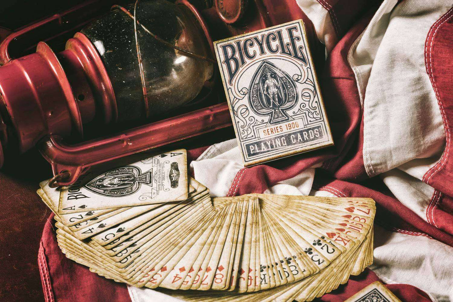 PlayingCardDecks.com-1900 Series Blue Marked Bicycle Playing Cards