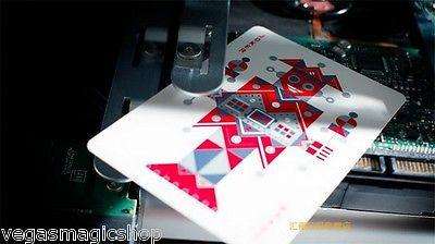 PlayingCardDecks.com-Robocycle Blue Bicycle Playing Cards Deck