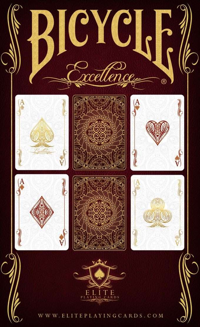PlayingCardDecks.com-Excellence Bicycle Playing Cards