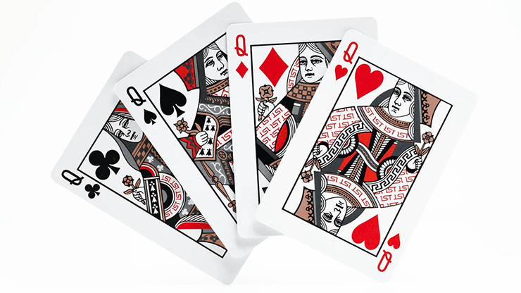 PlayingCardDecks.com-1st Red v4 Playing Cards USPCC
