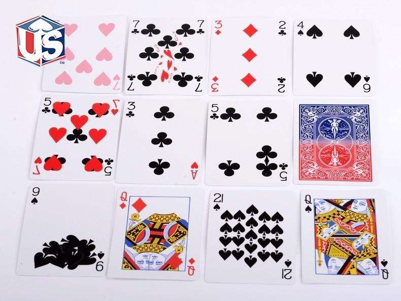 PlayingCardDecks.com-Red Super Gaff Bicycle Playing Cards