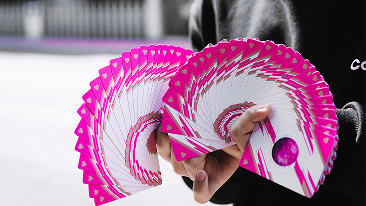 PlayingCardDecks.com-2012 VP113 Pink Cardistry Cards MPC