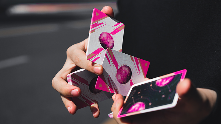 PlayingCardDecks.com-2012 VP113 Pink Cardistry Cards MPC