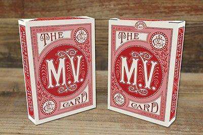 PlayingCardDecks.com-Murphy Varnish Red Playing Cards USPCC