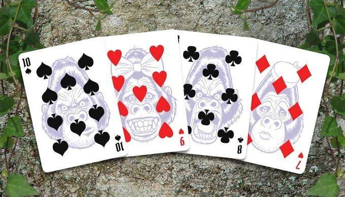PlayingCardDecks.com-Gorilla Bicycle Playing Cards