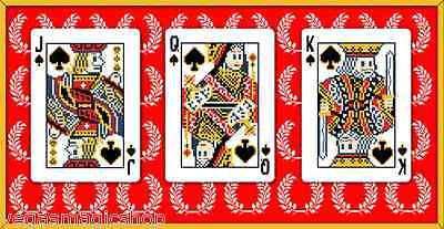PlayingCardDecks.com-8-Bit Traditional Red Pixelated Bicycle Playing Cards Deck