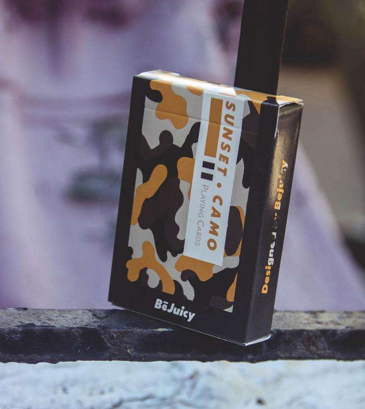 PlayingCardDecks.com-Sunset Camo Playing Cards USPCC