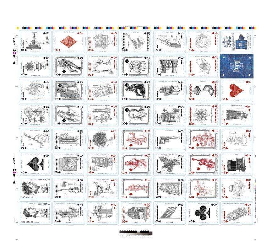 PlayingCardDecks.com-Art of the Patent Playing Cards USPCC