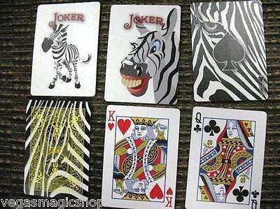 PlayingCardDecks.com-Zebra Bicycle Playing Cards