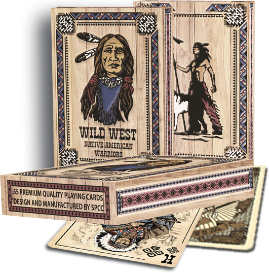PlayingCardDecks.com-Wild West Playing Cards SPCC