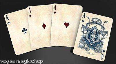 PlayingCardDecks.com-Civil War Red & Blue Deck Set Bicycle Playing Cards