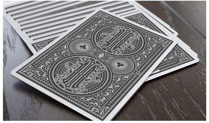 PlayingCardDecks.com-The Iron Horse Black Ink Playing Cards LPCC