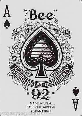 PlayingCardDecks.com-'Bee' Standard Red Playing Cards
