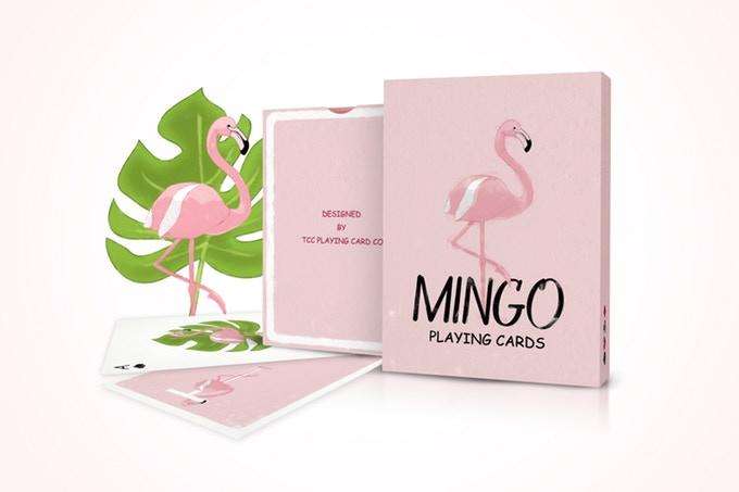 PlayingCardDecks.com-Mingo Flamingo Playing Cards TCC