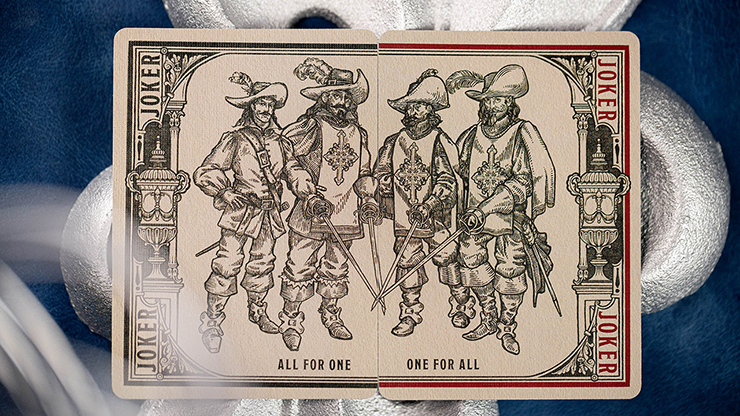 PlayingCardDecks.com-3 Musketeers Playing Cards USPCC