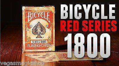 PlayingCardDecks.com-1800 Vintage Red Bicycle Playing Cards Deck
