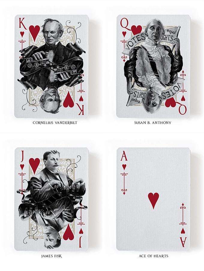 PlayingCardDecks.com-Titans Robber Barons Signature Playing Cards LPCC