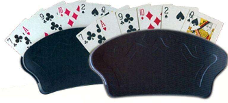 PlayingCardDecks.com-Handy Playing Card Holder up to 15 Cards - Set of 2