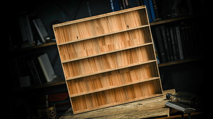 PlayingCardDecks.com-35 Deck Wooden Display Shelf