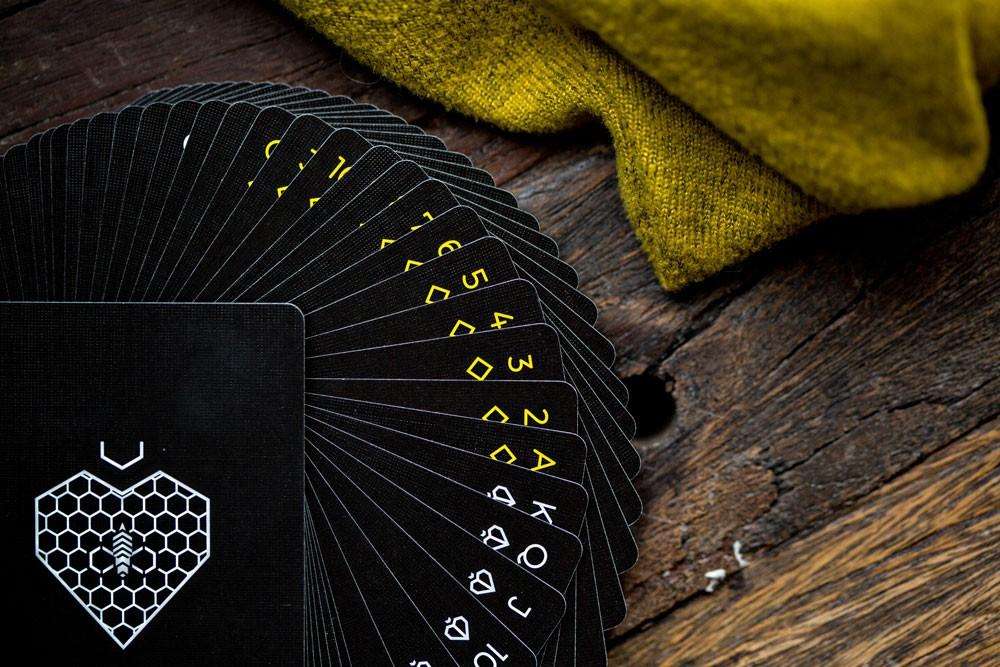 PlayingCardDecks.com-Killer Bees Playing Cards Cartamundi