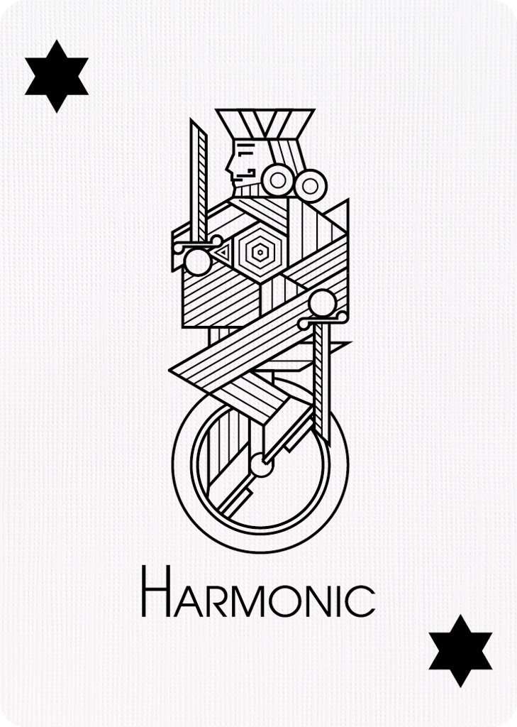 PlayingCardDecks.com-Harmonic Playing Cards USPCC