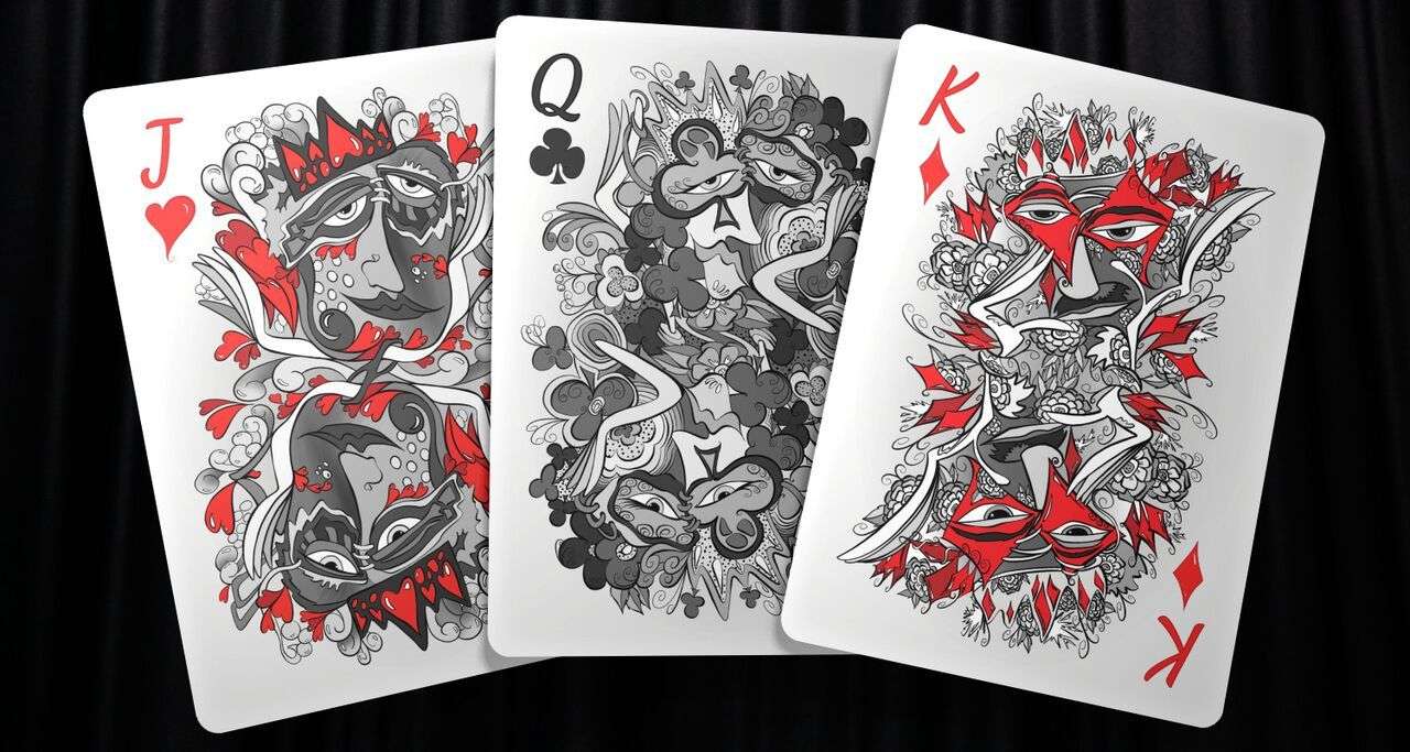 PlayingCardDecks.com-Masquerade LE Playing Cards USPCC