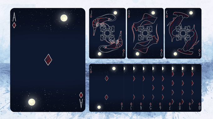 PlayingCardDecks.com-The Whale Castle Playing Cards WJPC