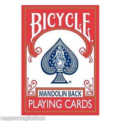 PlayingCardDecks.com-Mandolin 809 Back Red Bicycle Playing Cards