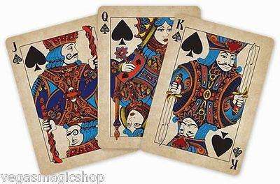 PlayingCardDecks.com-Royal Pulp Playing Cards Green & Red USPCC