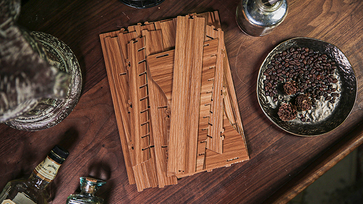 PlayingCardDecks.com-40 Deck Wooden Playing Card Display