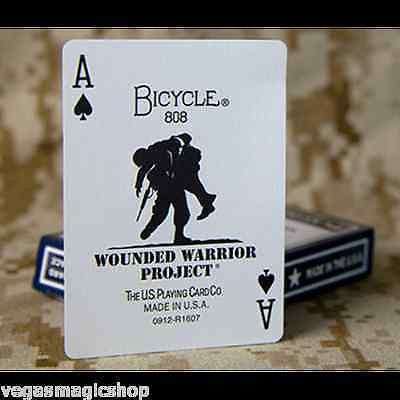 PlayingCardDecks.com-Wounded Warrior Bicycle Playing Cards Deck