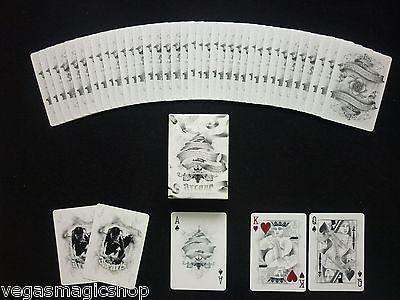 PlayingCardDecks.com-Arcane White Playing Cards USPCC