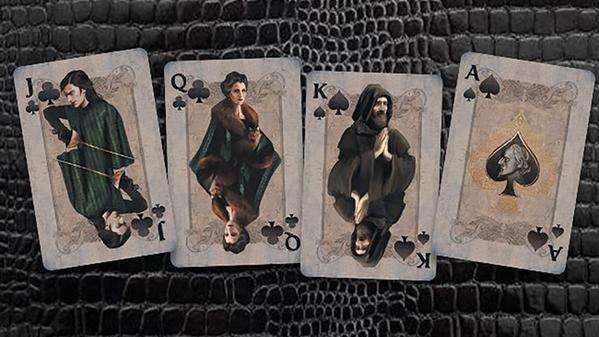 PlayingCardDecks.com-Montague vs Capulet: Romeo & Juliet Bicycle Playing Cards